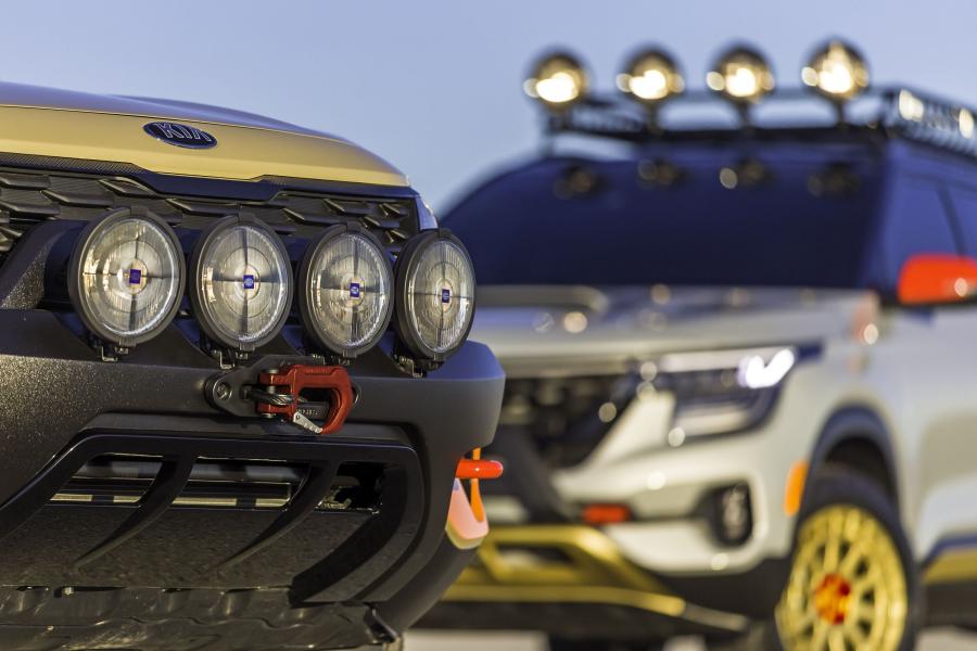 Детали экстерьера Kia Seltos X-Line Trail Attack Concept 2019 года  (фото 14 из 18)